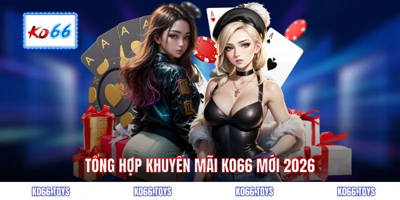 Tổng hợp khuyến mãi KO66 mới 2026